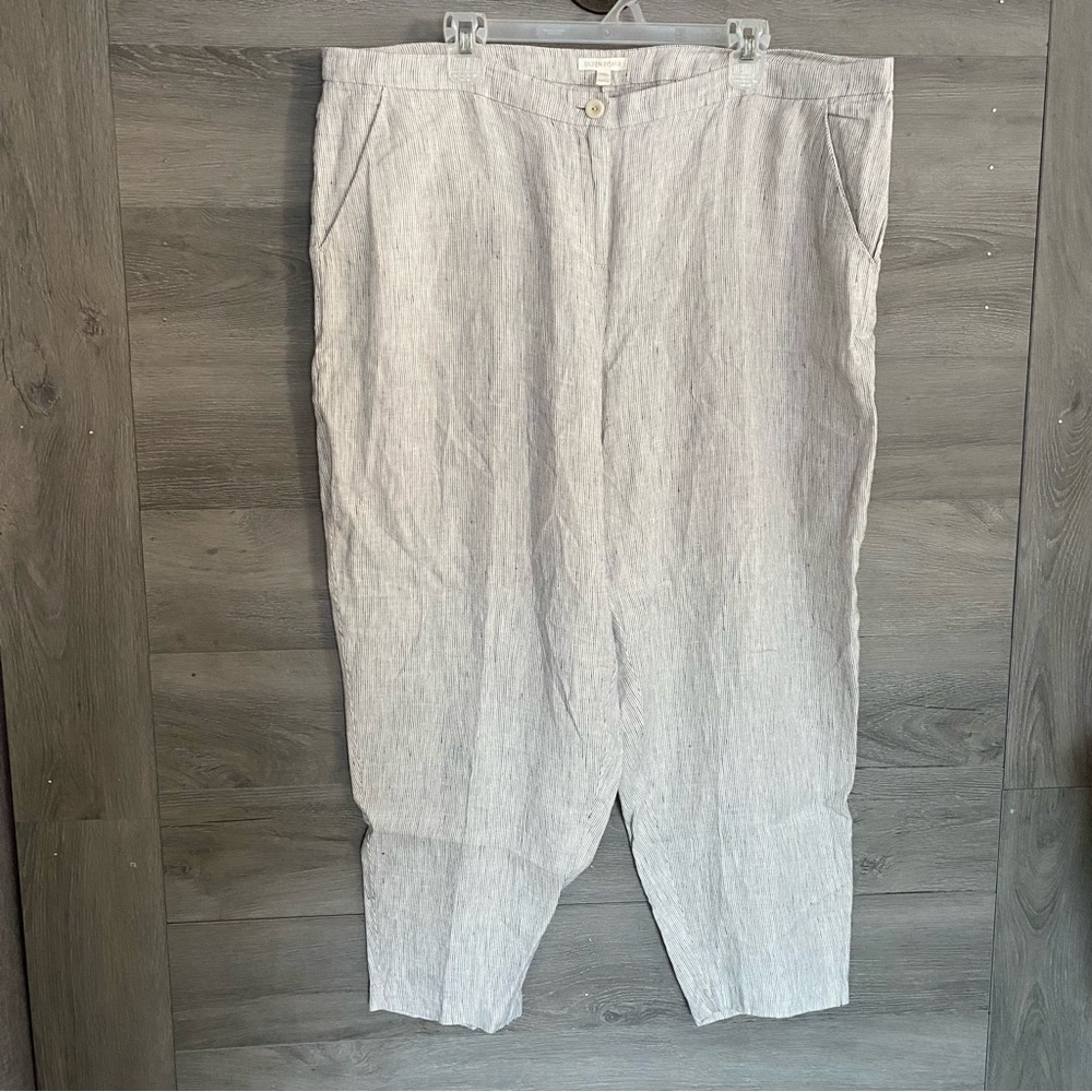 Eileen Fisher Organic Linen Pants